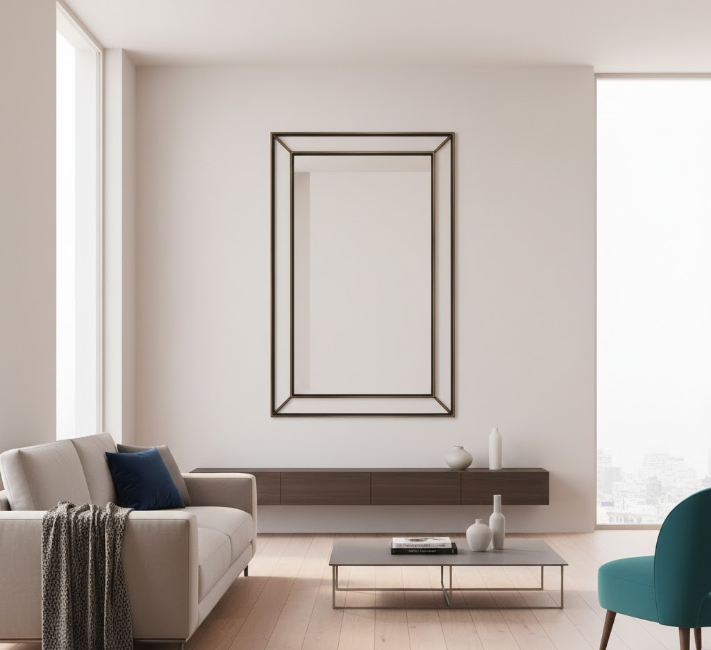 Modern minimalist mirror collection